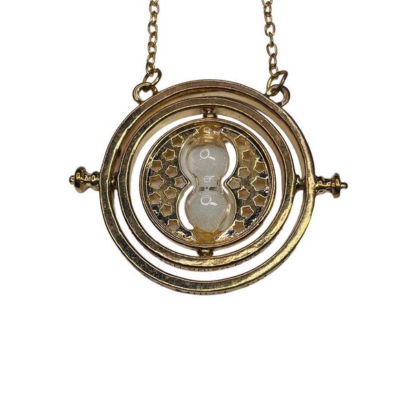 Harry Potter Time Turner Necklace & Earrings Set - Picture 10 of 14
